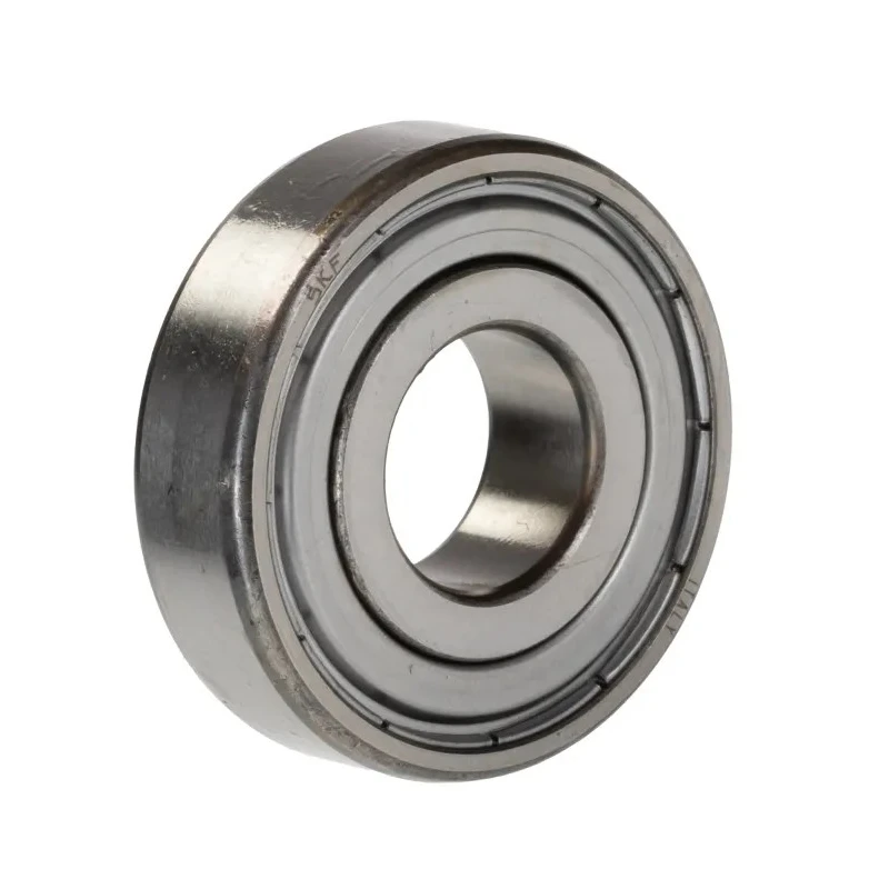 SKF Single Row Deep Groove Ball Bearing 12 mm ID, 24 mm OD, 6 mm Width, Stainless Steel Cage W 61901-2Z