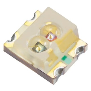 Kingbright 2.5 V Red, Green LED Surface Mount Bi-Colour LED 2-LED, 75 mW KPBL-3025SURKZGC