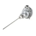 RS PRO PT100 RTD Sensor 6 mm Diameter, 150 mm Long, 3 Wire, Class B Accuracy, Stainless Steel Probe, Maximum 450°C PT100