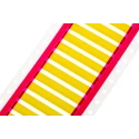 RS PRO Yellow Heat Shrink Cable Marker Polyolefin Flame Retardant 1.8 mm to 4.1 mm Diameter 4.8 mm Width 872-6230