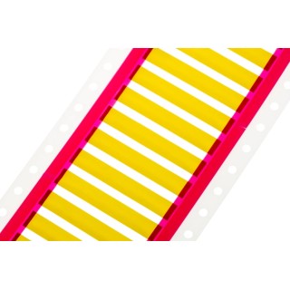 RS PRO Yellow Heat Shrink Cable Marker Polyolefin Flame Retardant 1.8 mm to 4.1 mm Diameter 4.8 mm Width 872-6230