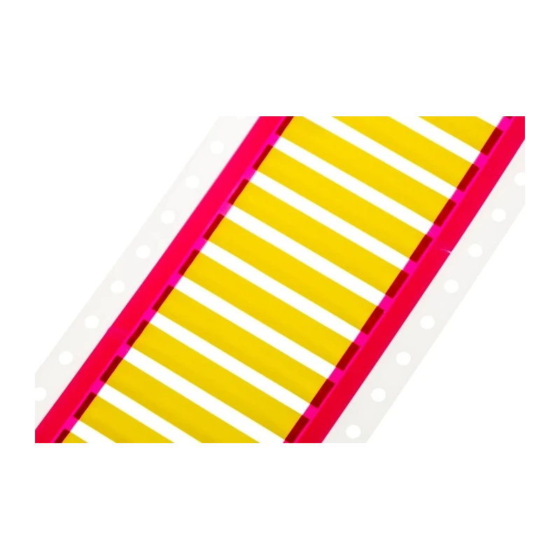 RS PRO Yellow Heat Shrink Cable Marker Polyolefin Flame Retardant 1.8 mm to 4.1 mm Diameter 4.8 mm Width 872-6230