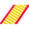 RS PRO Yellow Heat Shrink Cable Marker Polyolefin Flame Retardant 1.8 mm to 4.1 mm Diameter 4.8 mm Width 872-6230