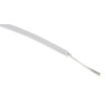 RS PRO White 0.08 mm² 28 AWG Hook Up Wire, 7/0.12 mm Stranded Tinned Copper Conductor, 100 m Length, Polyvinyl 874-0371
