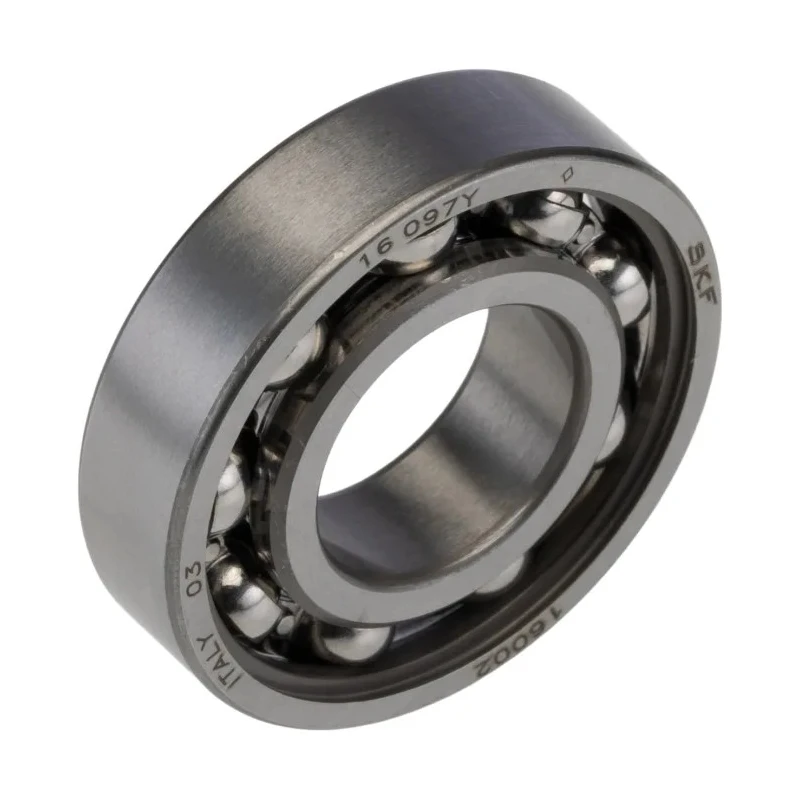 SKF Single Row Deep Groove Ball Bearing 15 mm Inside Diameter 32 mm Outside Diameter 8 mm Race Width Italy 16002