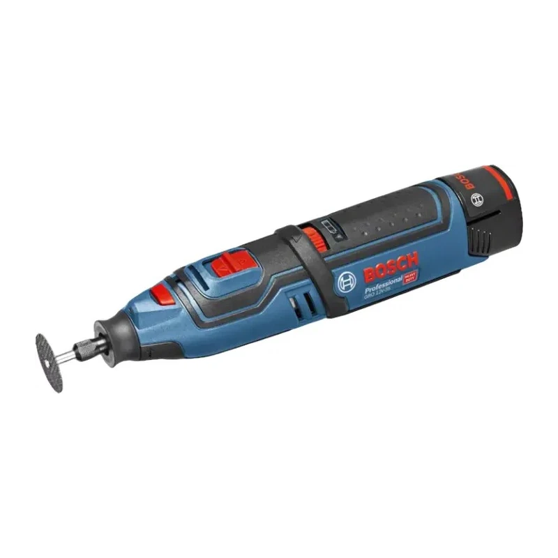Bosch GRO 12V-35 Cordless Rotary Tool, 12V Battery, Speed 5,000-35,000 RPM, Compact 255mm Length 06019C5000
