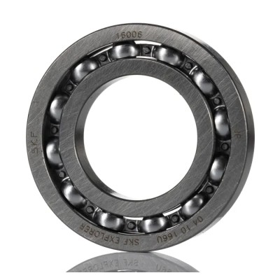 SKF Single Row Deep Groove Ball Bearing 30 mm Inside Diameter, 55 mm Outside Diameter, 9 mm Race Width, Sheet Metal 16006