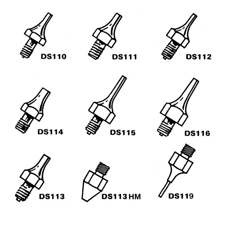 Weller 1.2 mm Hotair Desoldering Nozzle for DS80 & DSV80 Desoldering Irons T0051353099