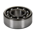 SKF 10 mm ID 2 Row Steel Ball Self-Aligning Ball Bearing 30 mm OD, Non-Metallic Cage, Open Type 2200 ETN9