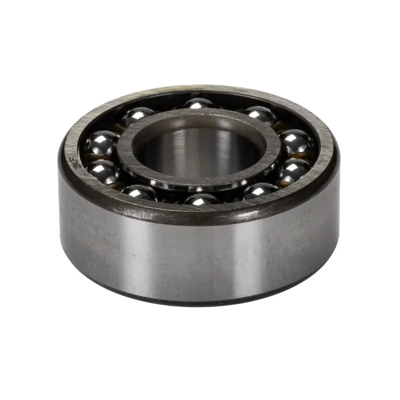 SKF 10 mm ID 2 Row Steel Ball Self-Aligning Ball Bearing 30 mm OD, Non-Metallic Cage, Open Type 2200 ETN9