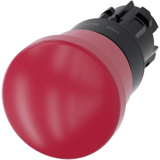 Siemens SIRIUS ACT Emergency Stop Push Button Head Plastic Mushroom Pull Release 22mm 3SU1000-1HA20-0AA0