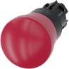 Siemens SIRIUS ACT Emergency Stop Push Button Head Plastic Mushroom Pull Release 22mm 3SU1000-1HA20-0AA0