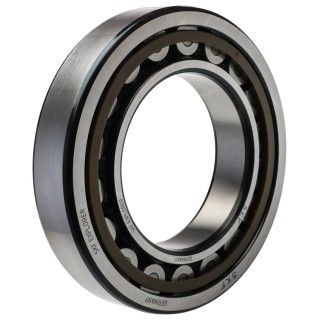 SKF Cylindrical Roller Bearing 80 mm Inside Diameter 170 mm Outside Diameter 39 mm Race Width Non-Metallic NU 316 ECP/C3