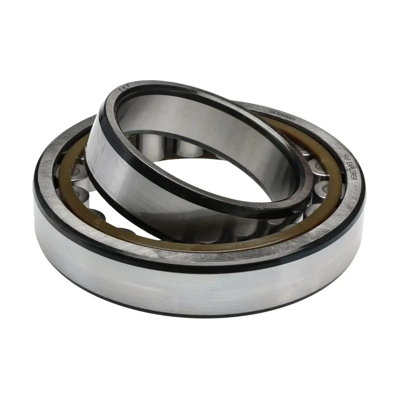 SKF Cylindrical Roller Bearing 80 mm Inside Diameter 170 mm Outside Diameter 39 mm Race Width Non-Metallic NU 316 ECP/C3