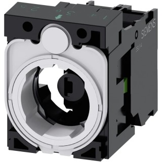 Siemens SIRIUS ACT 3SU15 Series Contact & Light Block 24 V AC/DC, Red LED 1 NO 3SU1501-1AG20-1BA0