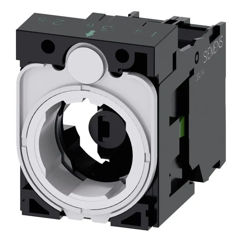Siemens SIRIUS ACT 3SU15 Series Contact & Light Block 24 V AC/DC, Red LED 1 NO 3SU1501-1AG20-1BA0