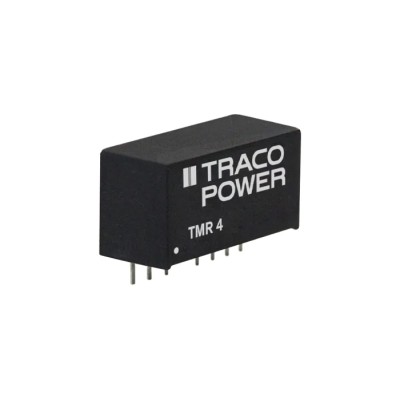 TRACOPOWER DC/DC Converter 5V DC Output 800 mA 4W 9-18V Input Through Hole SIP Package TMR 4-1211