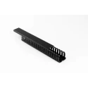 Betaduct Cable Trunking Open Slot Black 50mm Width x 50mm Depth x 2m Length Made of Noryl Material 2346 W50mm