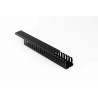Betaduct Cable Trunking Open Slot Black 50mm Width x 50mm Depth x 2m Length Made of Noryl Material 2346 W50mm