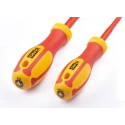 RS PRO Pozidriv and Slotted Insulated Screwdriver Set 7-Piece VDE 1000V Turkey 875-5821