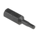 Wera Hex-Plus Screwdriver Bit, 2.5 mm Size, 0.25 mm Hex Drive, 25 mm Overall Length 05056310001