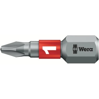 Wera Screwdriver Bit PH1 Size 25 mm Drive High-Quality Phillips Bit 05056420001