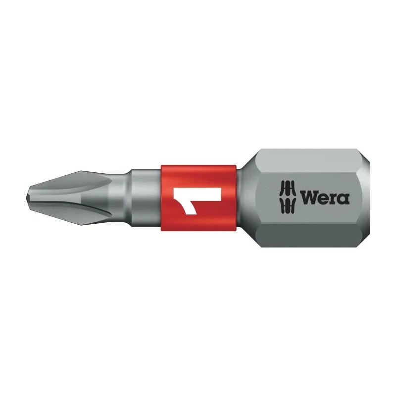 Wera Screwdriver Bit PH1 Size 25 mm Drive High-Quality Phillips Bit 05056420001