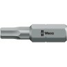 Wera Hex-Plus Stainless Steel Screwdriver Bit, 0.25 mm Tip, 7 mm Size, Hex Drive 05056332001
