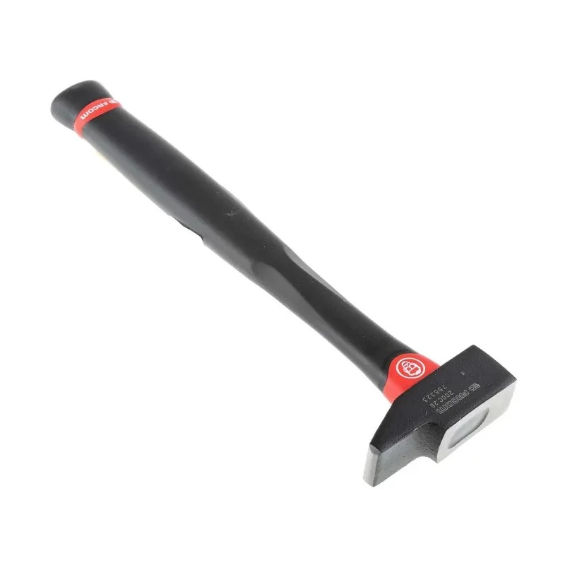 Facom Stainless Steel Head Engineer Hammer with Graphite Handle, Overall Length 245mm, Head Width 25mm, Head Weight 200C.26
