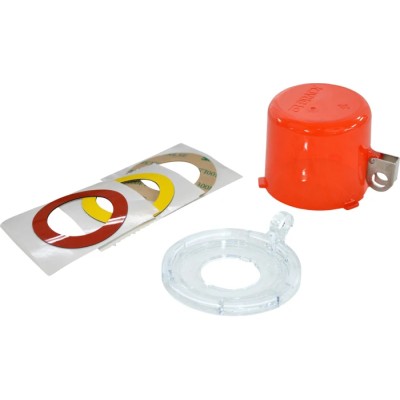 Brady Red Polycarbonate 1-Lock Push-button & Rotary Switch Lockout 7mm Shackle Diameter 130821