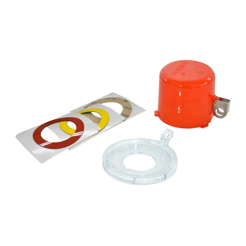 Brady Red Polycarbonate 1-Lock Push-button & Rotary Switch Lockout 7mm Shackle Diameter 130821