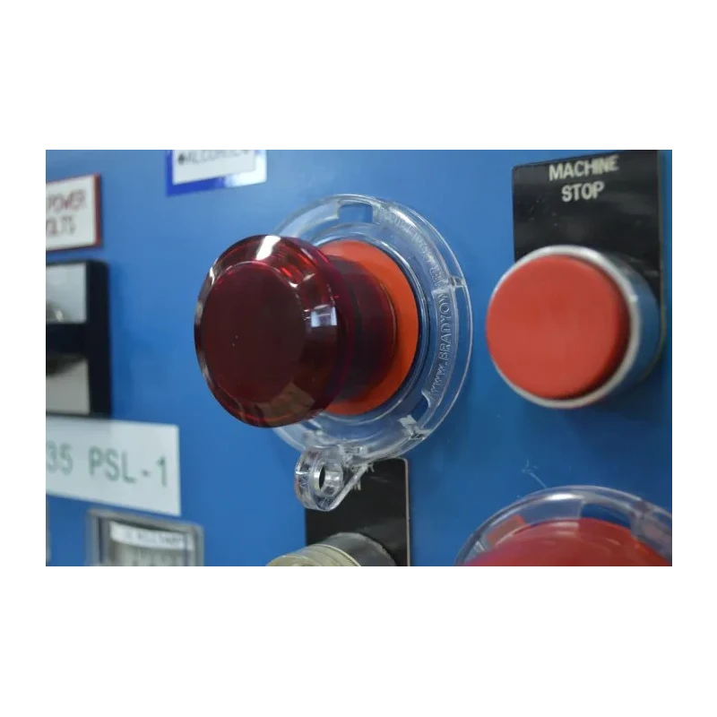 Brady Red Polycarbonate 1-Lock Push-button & Rotary Switch Lockout 7mm Shackle Diameter 130821