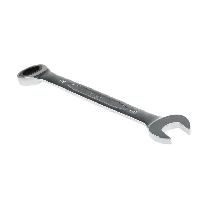 Bahco Ratchet Spanner 30 mm, 393mm Overall Length Alloy Steel Chrome Finish 1RM-30