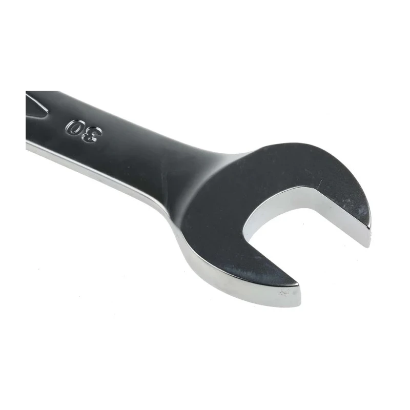 Bahco Ratchet Spanner 30 mm, 393mm Overall Length Alloy Steel Chrome Finish 1RM-30