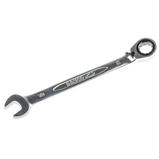 Bahco Ratchet Spanner 13 mm, 178mm Overall Length, Alloy Steel Chrome Finish 1RM-13