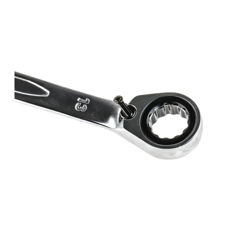 Bahco Ratchet Spanner 13 mm, 178mm Overall Length, Alloy Steel Chrome Finish 1RM-13