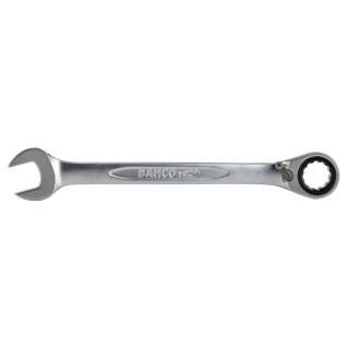 Bahco Ratchet Spanner 7/16 in Imperial Size, 165mm Overall Length, Alloy Steel with Chrome Finish 1RZ-7/16