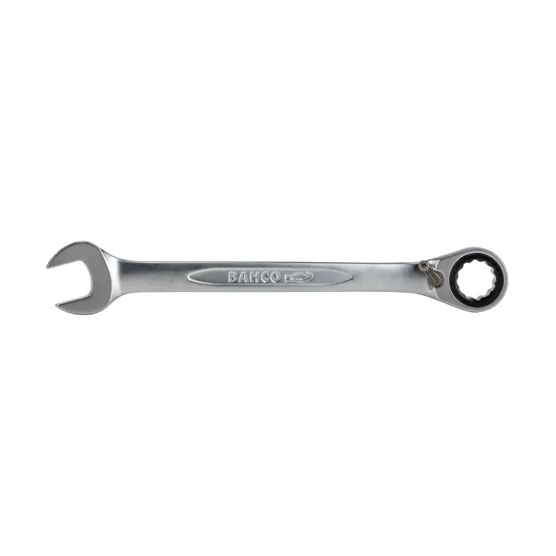 Bahco Ratchet Spanner 21 mm, 290mm Overall Length, Alloy Steel Chrome Finish 1RM-21