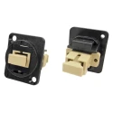 RS PRO Panel XLR Connector, Straight Orientation, Female Contact, Nickel Plating, Plastic Housing 874-1213