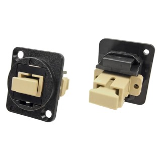 RS PRO Panel XLR Connector, Straight Orientation, Female Contact, Nickel Plating, Plastic Housing 874-1213