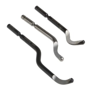 Noga Heavy Duty Deburring Blade Set for Aluminium, Brass, Cast Iron, Plastic, Stainless Steel BS 9999