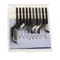 Noga Heavy Duty Deburring Blade Set for Aluminium, Brass, Cast Iron, Plastic, Stainless Steel BS 9999