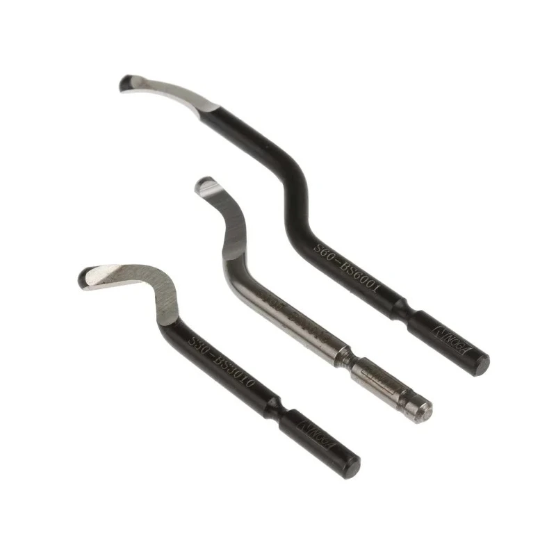 Noga Heavy Duty Deburring Blade Set for Aluminium, Brass, Cast Iron, Plastic, Stainless Steel BS 9999