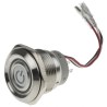 RS PRO Illuminated Momentary Push Button Switch Panel Mount DPDT RGB LED IP67 250 V 5A 877-1860