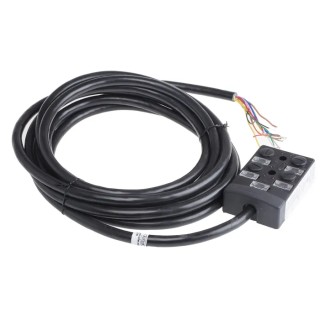 RS PRO Sensor Box, 4 Port, 5 m Cable Length, Plastic Housing, IP67 Rated, 24V DC 877-1176