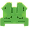 RS PRO Earth Terminal Block Green Yellow Protective 2mm² to 2.5mm² 1-Level Screw Termination 872-5628