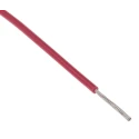 RS PRO Red 0.13 mm² 26 AWG Hook Up Wire, 7/0.16 mm Core Strands, 100 m Length, Polyvinyl Chloride Jacket 877-5291
