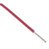 RS PRO Red 0.13 mm² 26 AWG Hook Up Wire, 7/0.16 mm Core Strands, 100 m Length, Polyvinyl Chloride Jacket 877-5291
