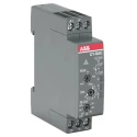 ABB CT-C Series DIN Rail Snap-On Timer Relay 2-Contact 24 to 48 V DC 24 V AC 240 V AC 0.05 s to 10 min 1 1SVR508210R0100