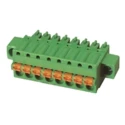 RS PRO Pluggable Terminal Block 6-Contact 3.81 mm Pitch 1 Row 300V 8A Polyamide Housing 874-5130